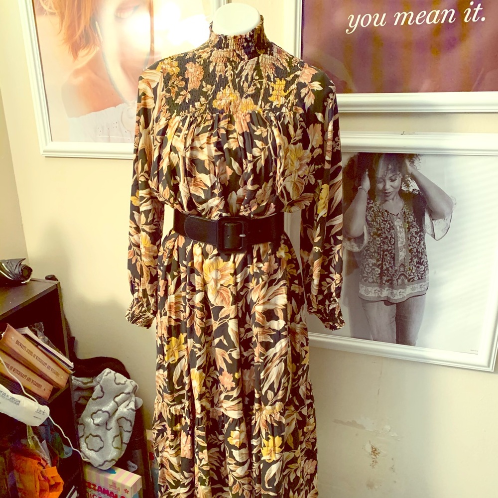 NWOT vintage inspired dress .